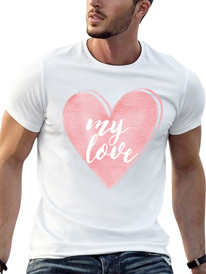 My Love Heart Graphic T-Shirt