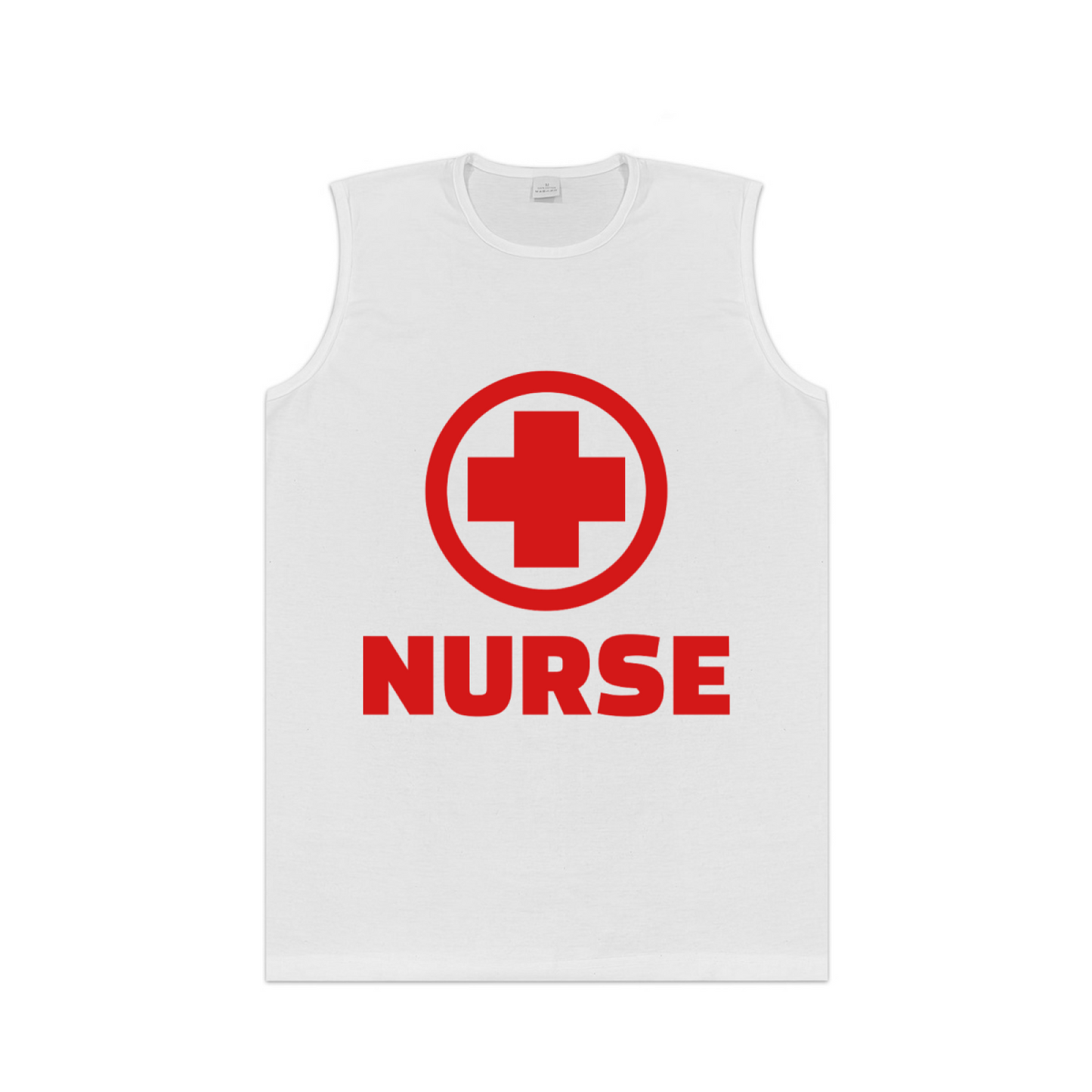Red Cross NURSE Medical Worker Graphic Tank Top