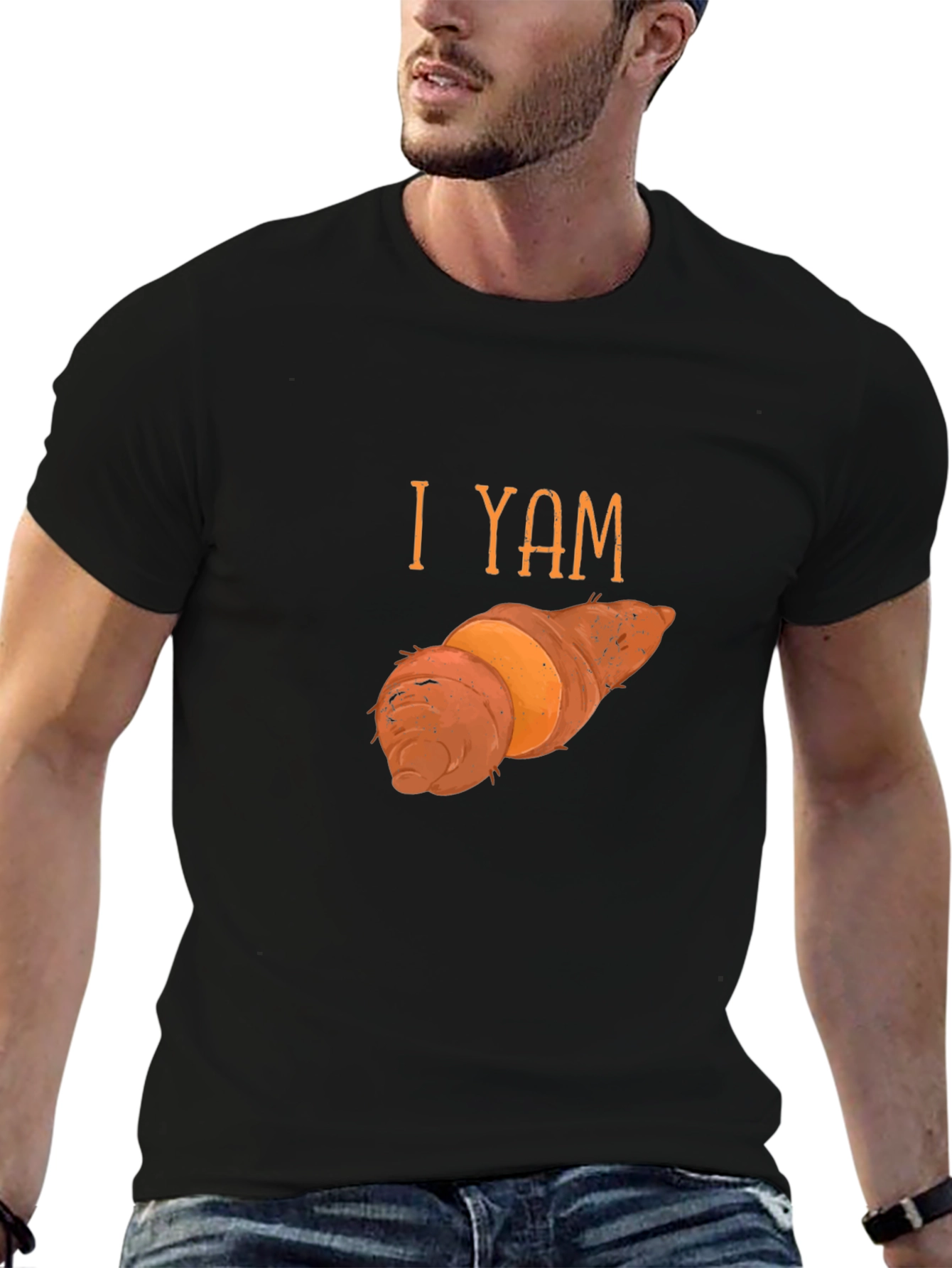 I Yam T-Shirt - Funny Food Pun Tee