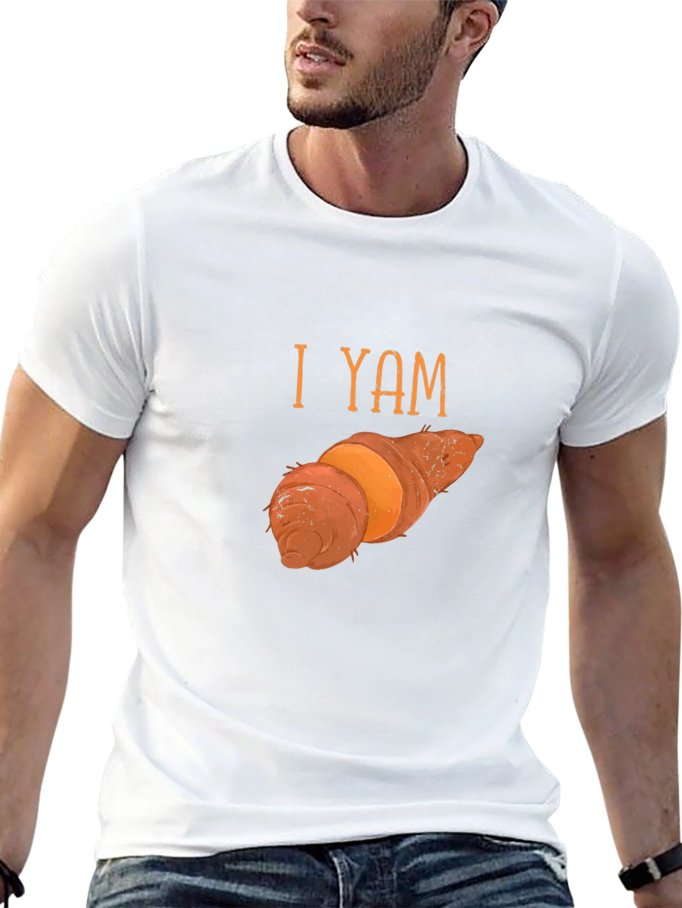 I Yam T-Shirt - Funny Food Pun Tee