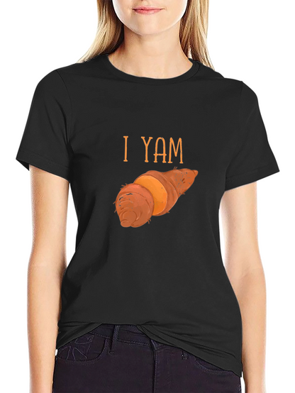 I Yam T-Shirt - Funny Food Pun Tee