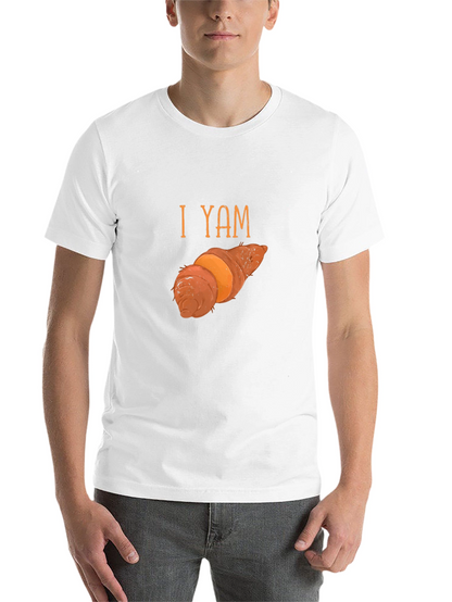 I Yam T-Shirt - Funny Food Pun Tee