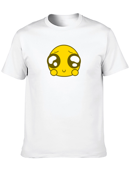 Cute Emoji Black T-Shirt
