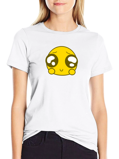 Cute Emoji Black T-Shirt