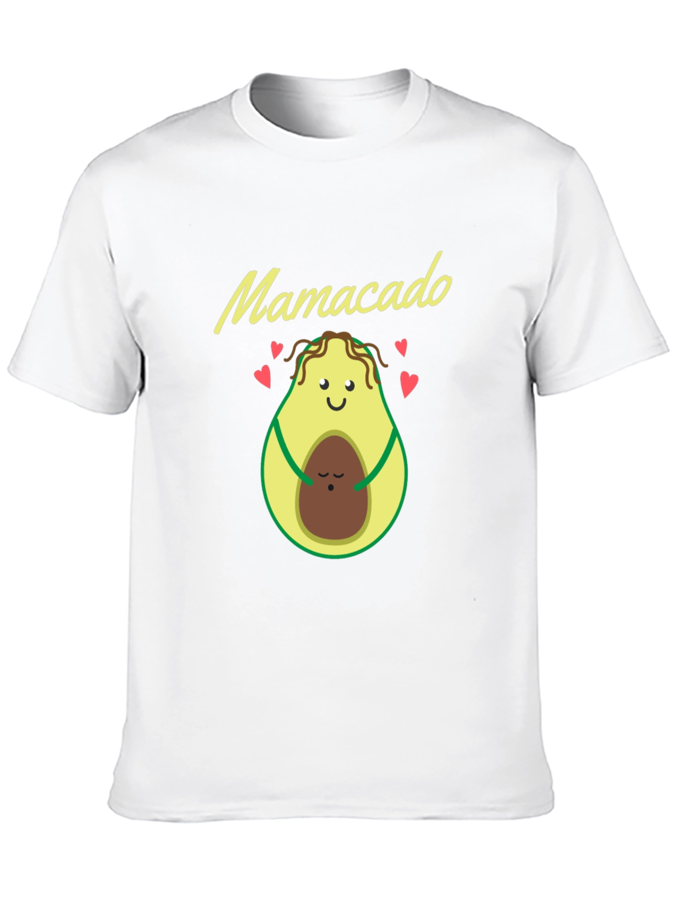 Mamacado Black T-Shirt - Avocado Mom & Baby