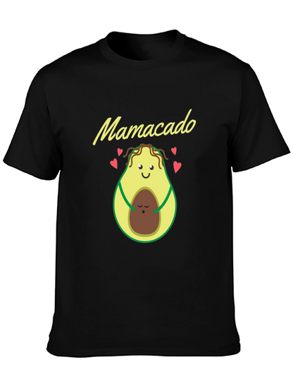 Mamacado Black T-Shirt - Avocado Mom & Baby