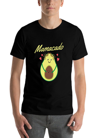 Mamacado Black T-Shirt - Avocado Mom & Baby