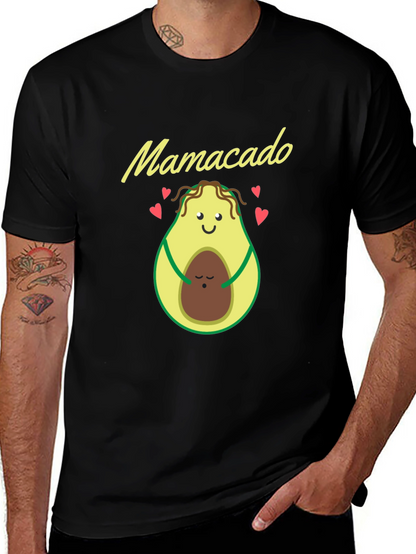 Mamacado Black T-Shirt - Avocado Mom & Baby