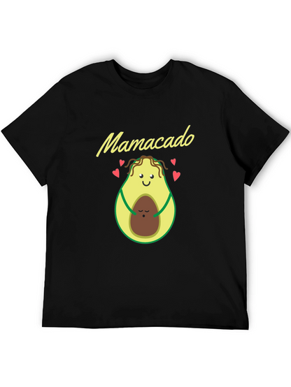 Mamacado Black T-Shirt - Avocado Mom & Baby