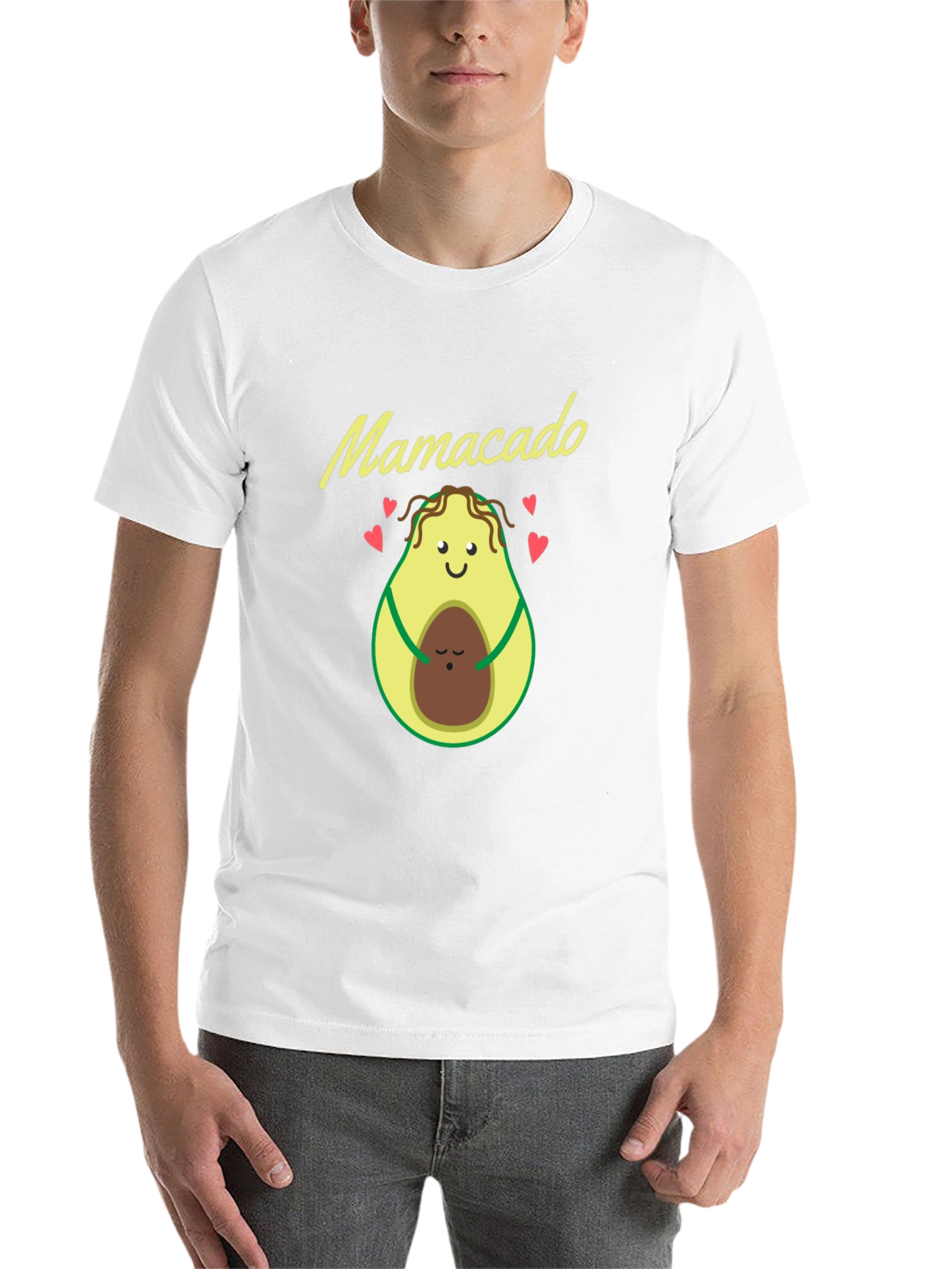 Mamacado Black T-Shirt - Avocado Mom & Baby