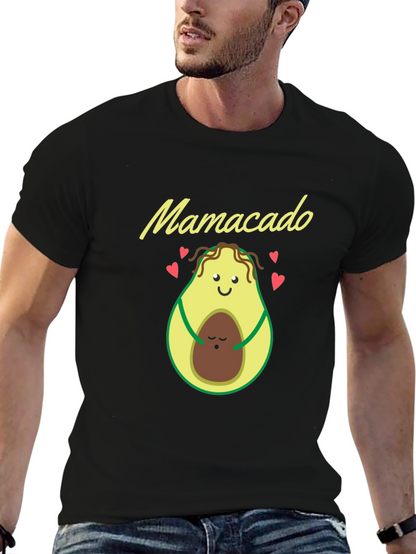 Mamacado Black T-Shirt - Avocado Mom & Baby
