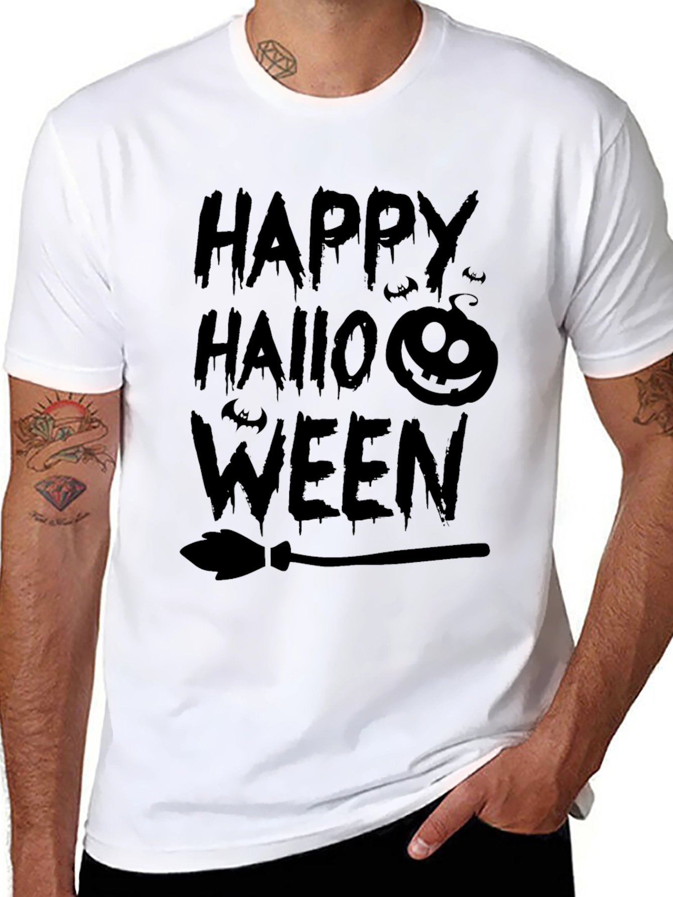 Happy Halloween T-Shirt - Spooky Design