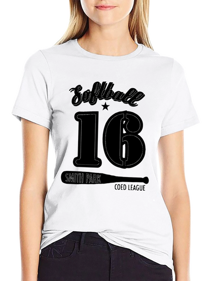 Softball 16 T-Shirt - Smith Park Coed League Tee