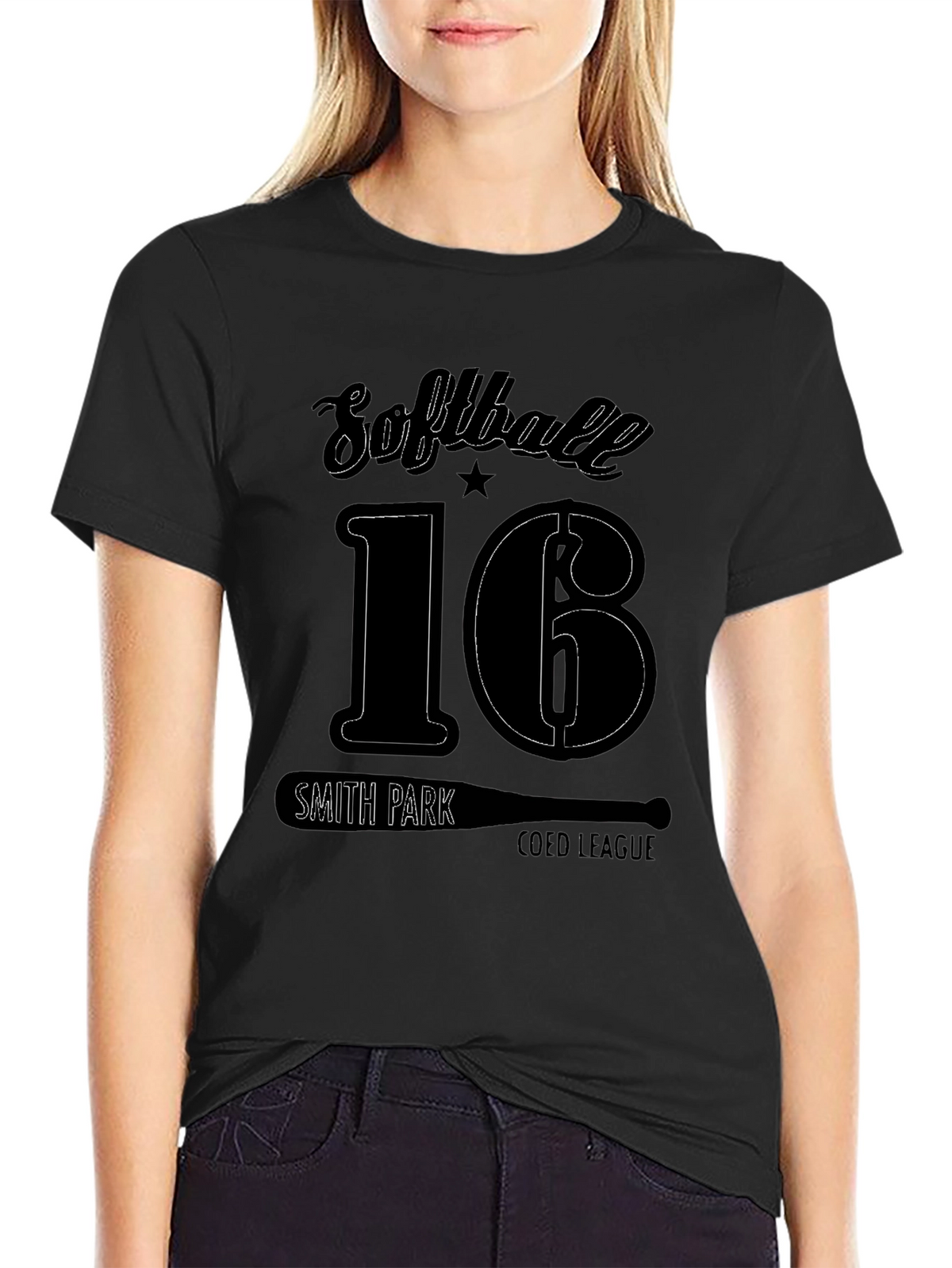 Softball 16 T-Shirt - Smith Park Coed League Tee