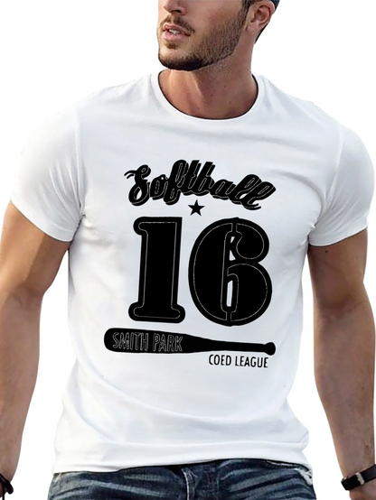 Softball 16 T-Shirt - Smith Park Coed League Tee