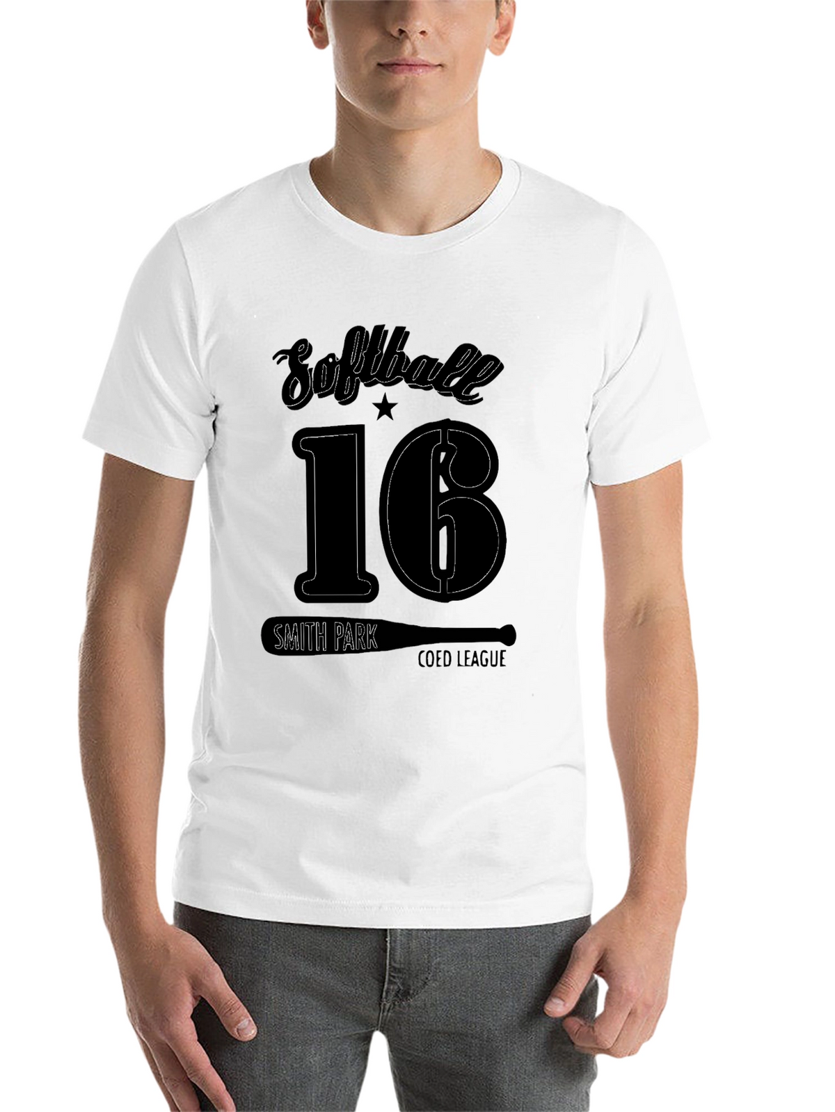 Softball 16 T-Shirt - Smith Park Coed League Tee