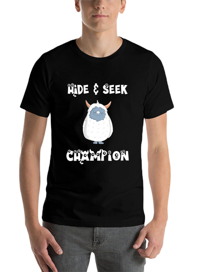 Hide & Seek Champion T-Shirt - Yeti Design
