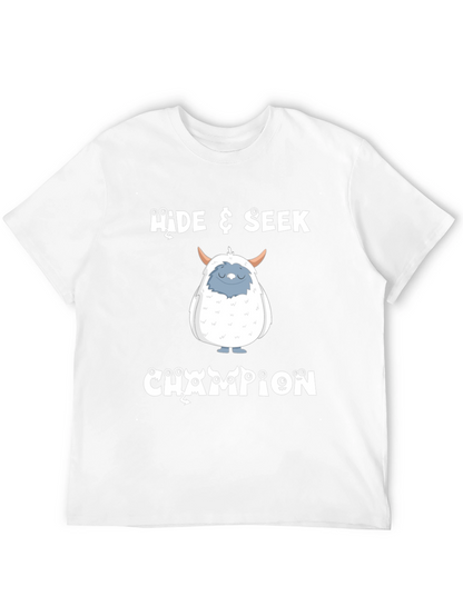 Hide & Seek Champion T-Shirt - Yeti Design