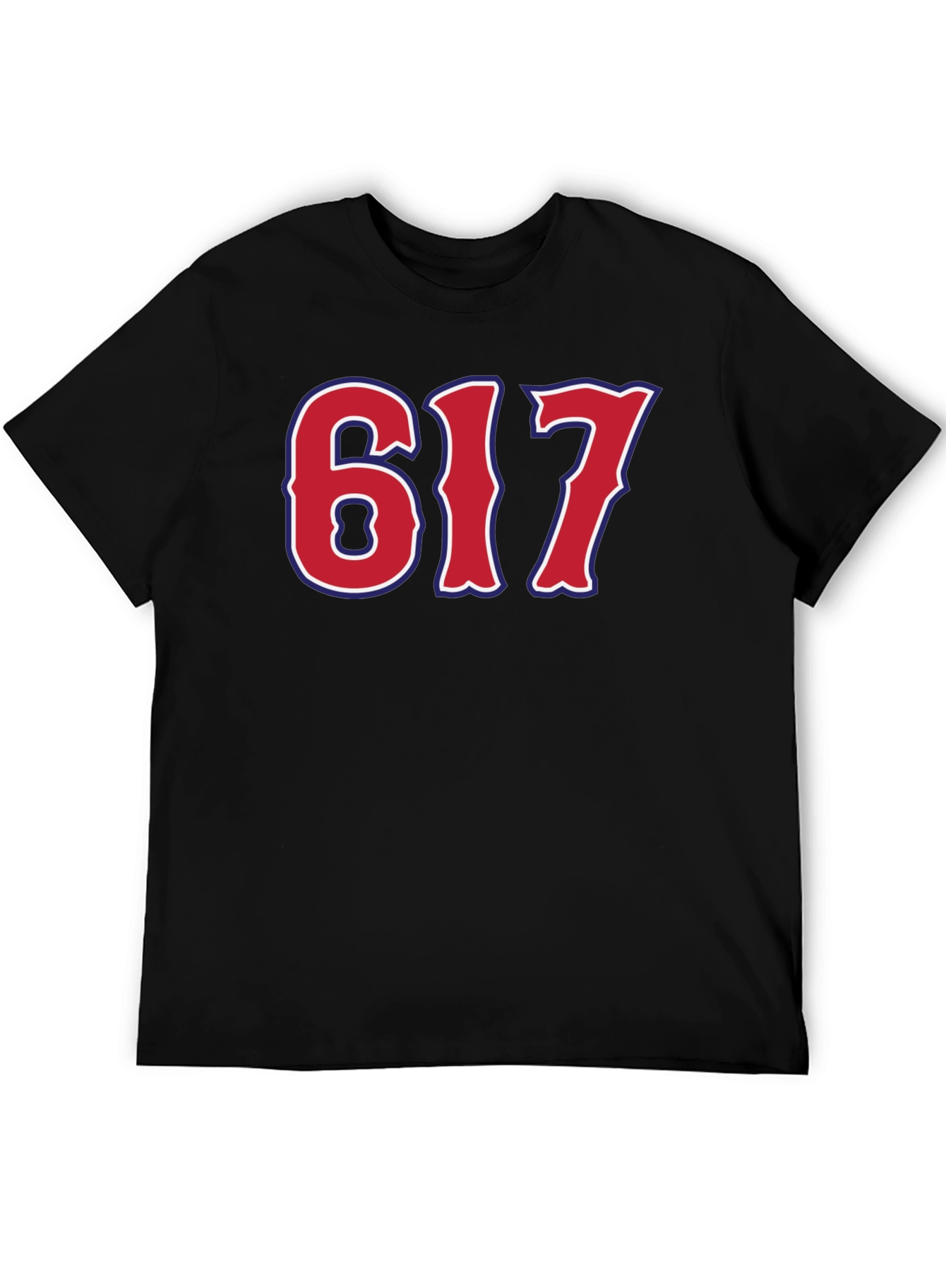 617 Boston Area Code Graphic Tee