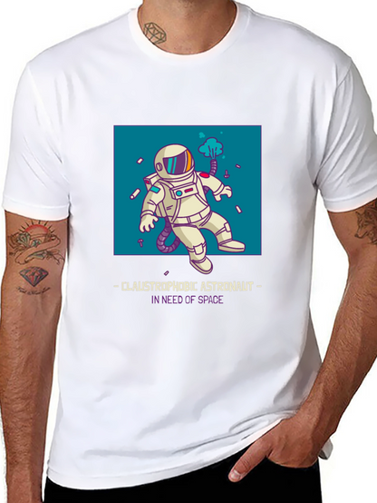 Claustrophobic Astronaut Graphic T-Shirt
