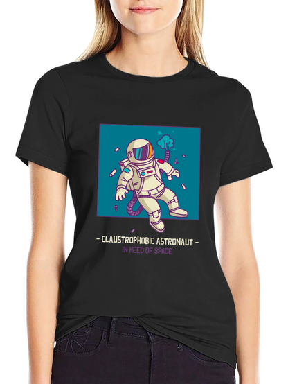 Claustrophobic Astronaut Graphic T-Shirt