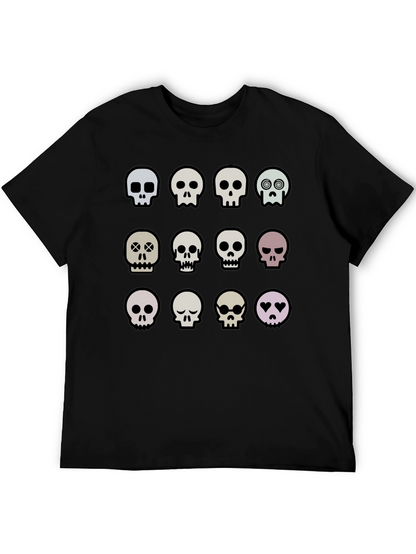 Skull T-Shirt: Quirky Graphic Tee for Unique Style