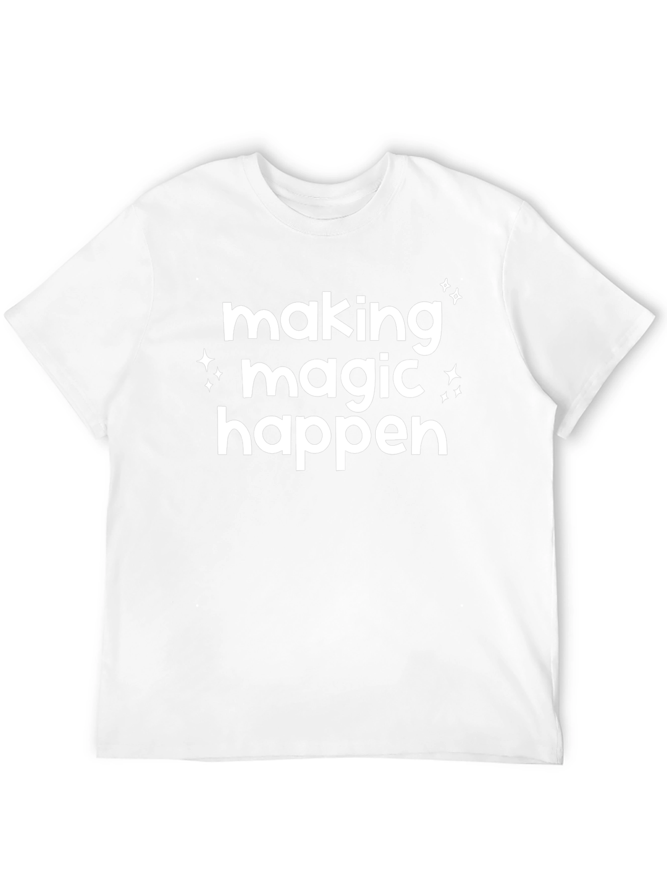 Making Magic Happen Black Graphic Tee