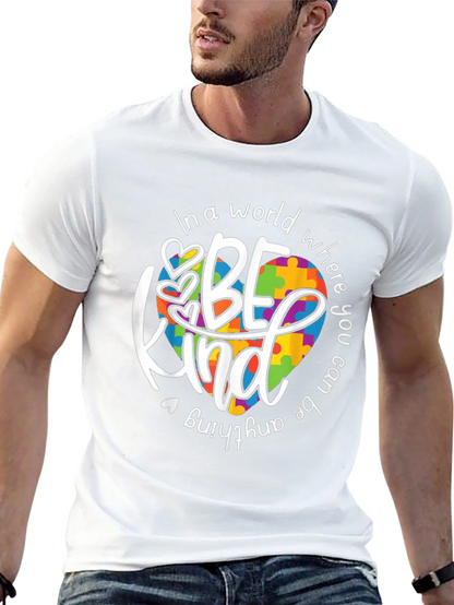 Be Kind Autism Awareness Graphic T-Shirt