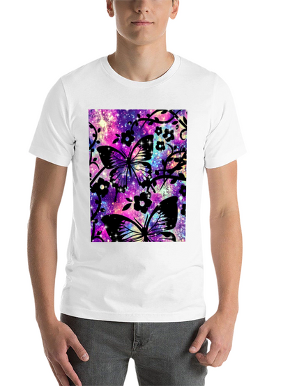 Butterfly Galaxy Graphic T-Shirt
