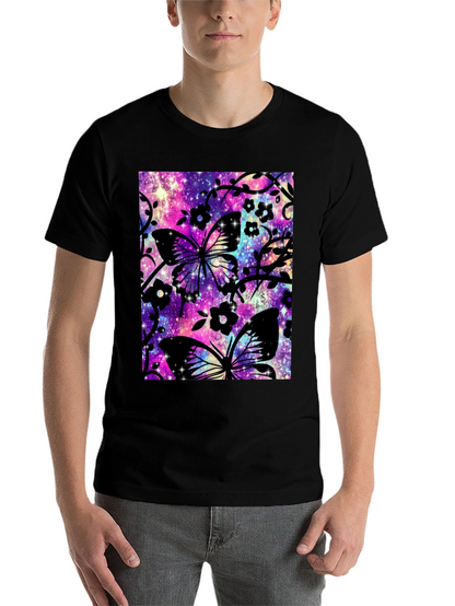 Butterfly Galaxy Graphic T-Shirt