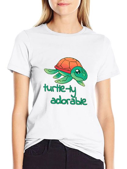 Turtle-ly Adorable Graphic Tee - Cute Turtle Shirt