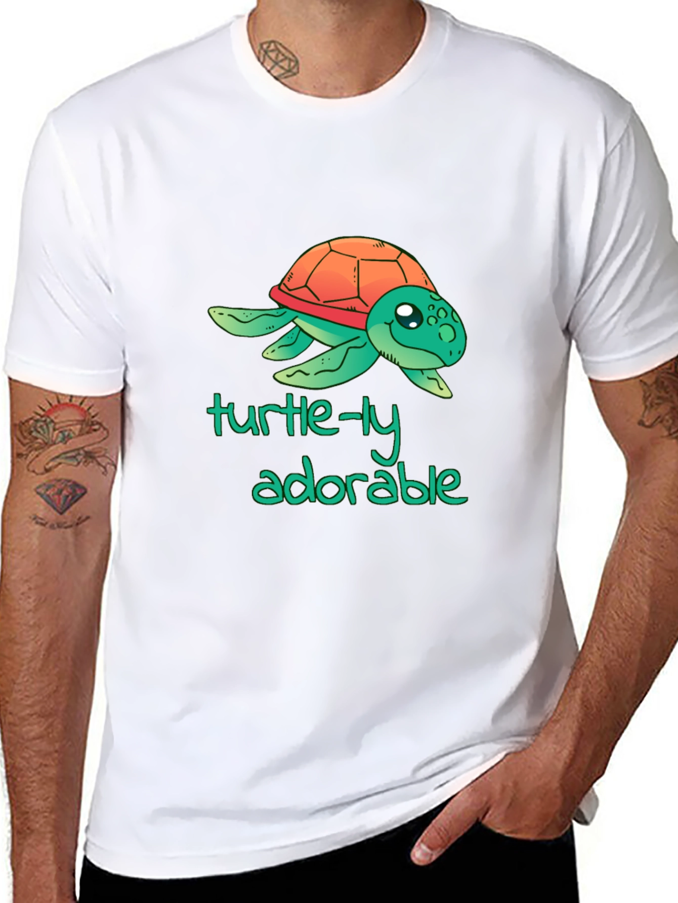 Turtle-ly Adorable Graphic Tee - Cute Turtle Shirt
