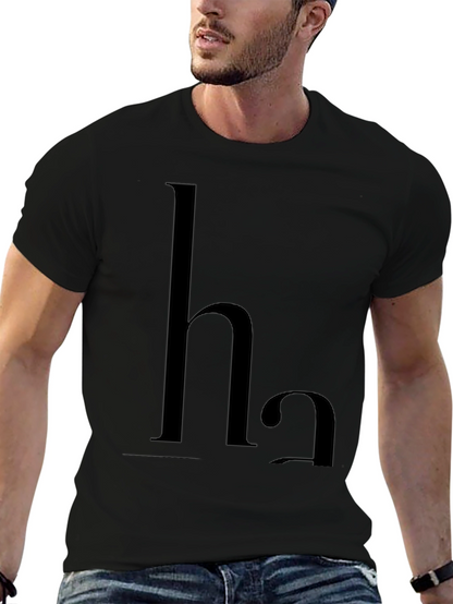Hydrogen Molecule Graphic T-Shirt
