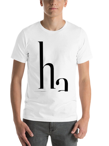 Hydrogen Molecule Graphic T-Shirt