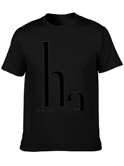 Hydrogen Molecule Graphic T-Shirt