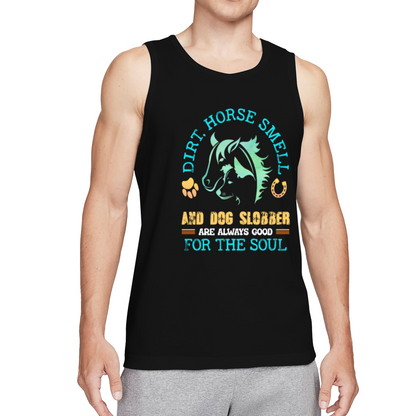 Dirt Horse Smell Dog Slobber Country Life Tank