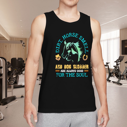 Dirt Horse Smell Dog Slobber Country Life Tank