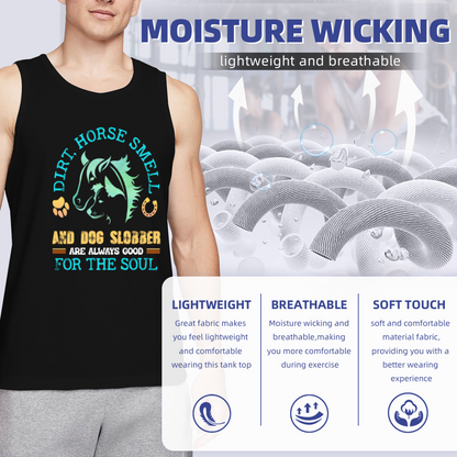 Dirt Horse Smell Dog Slobber Country Life Tank