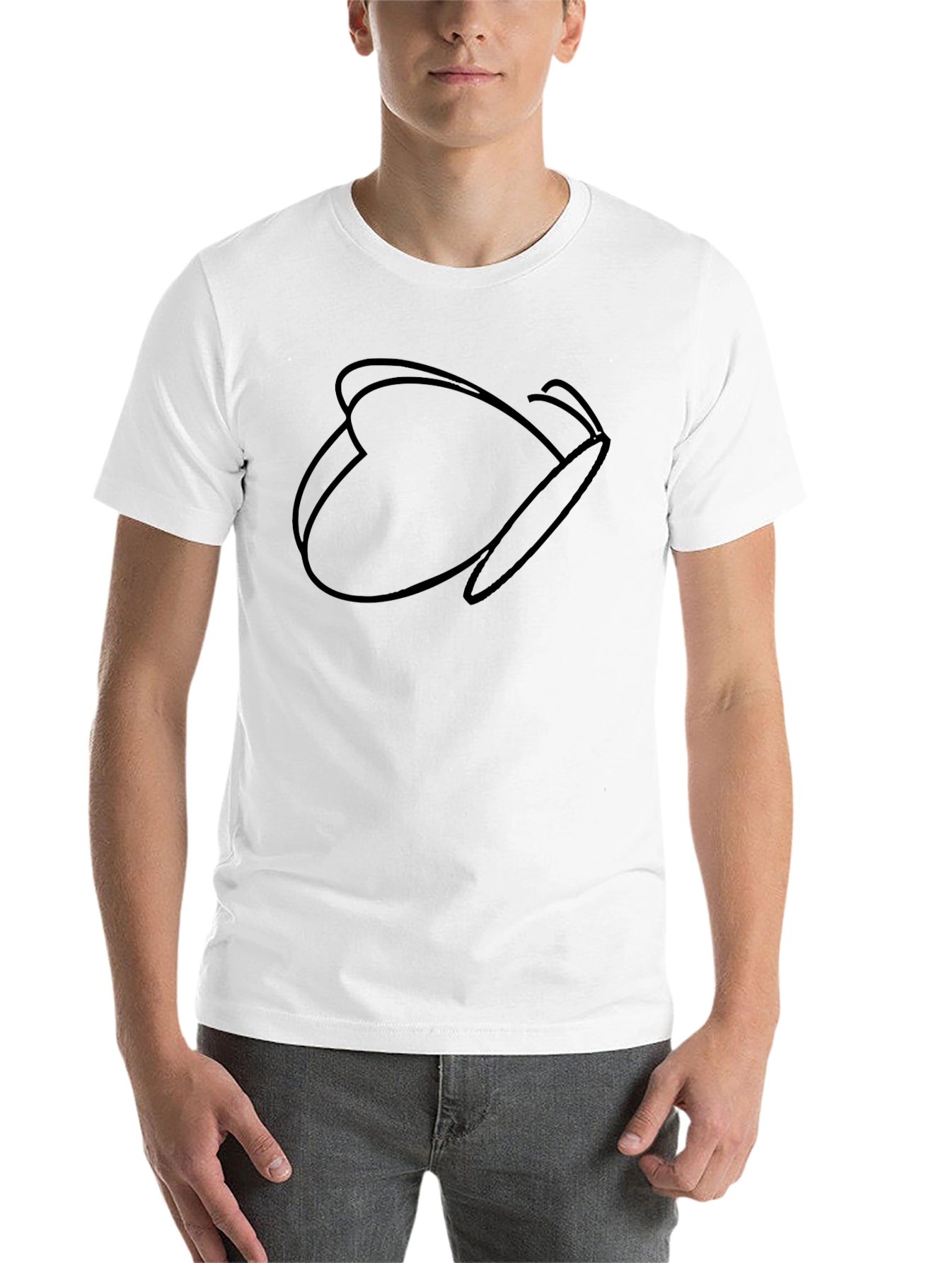 Minimalist Butterfly Graphic Black T-Shirt