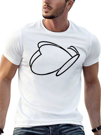 Minimalist Butterfly Graphic Black T-Shirt