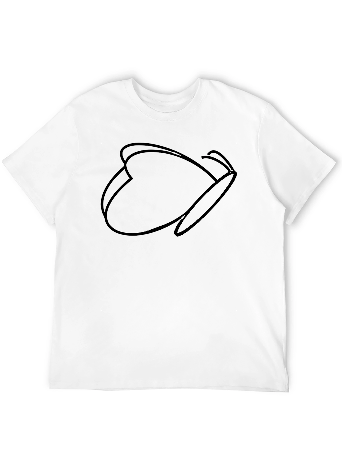Minimalist Butterfly Graphic Black T-Shirt
