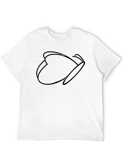 Minimalist Butterfly Graphic Black T-Shirt