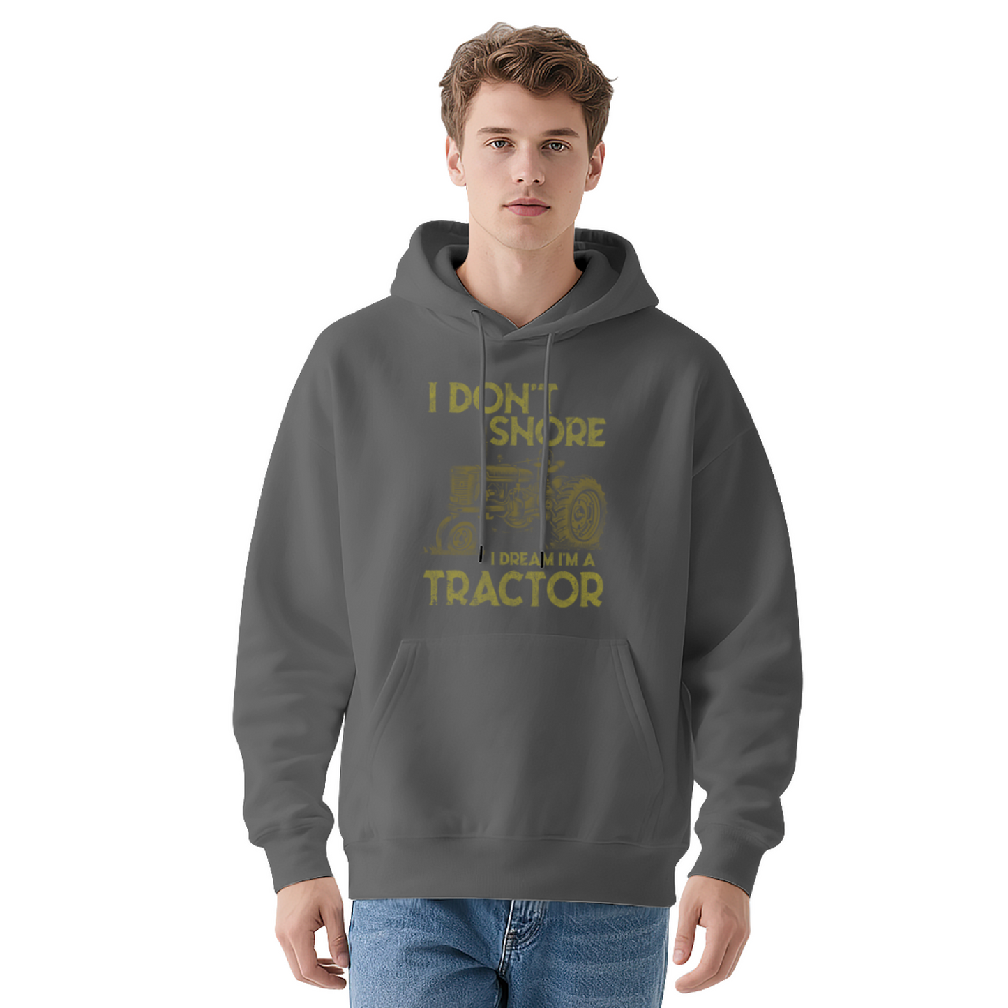 I Don¡¯t Snore I Dream Of Tractor Vintage Farm Cozy Red Hoodie, Farmer Lovers