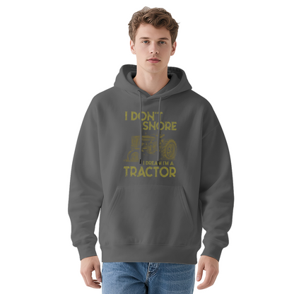 I Don¡¯t Snore I Dream Of Tractor Vintage Farm Cozy Red Hoodie, Farmer Lovers