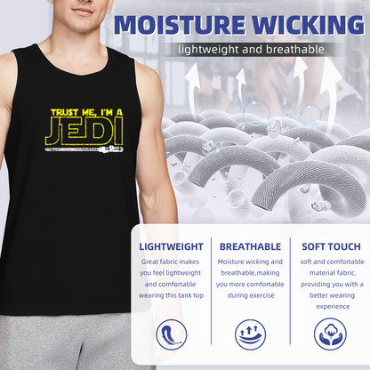 Trust Me I¡¯m A Jedi Star Wars Retro Movie Tank Top