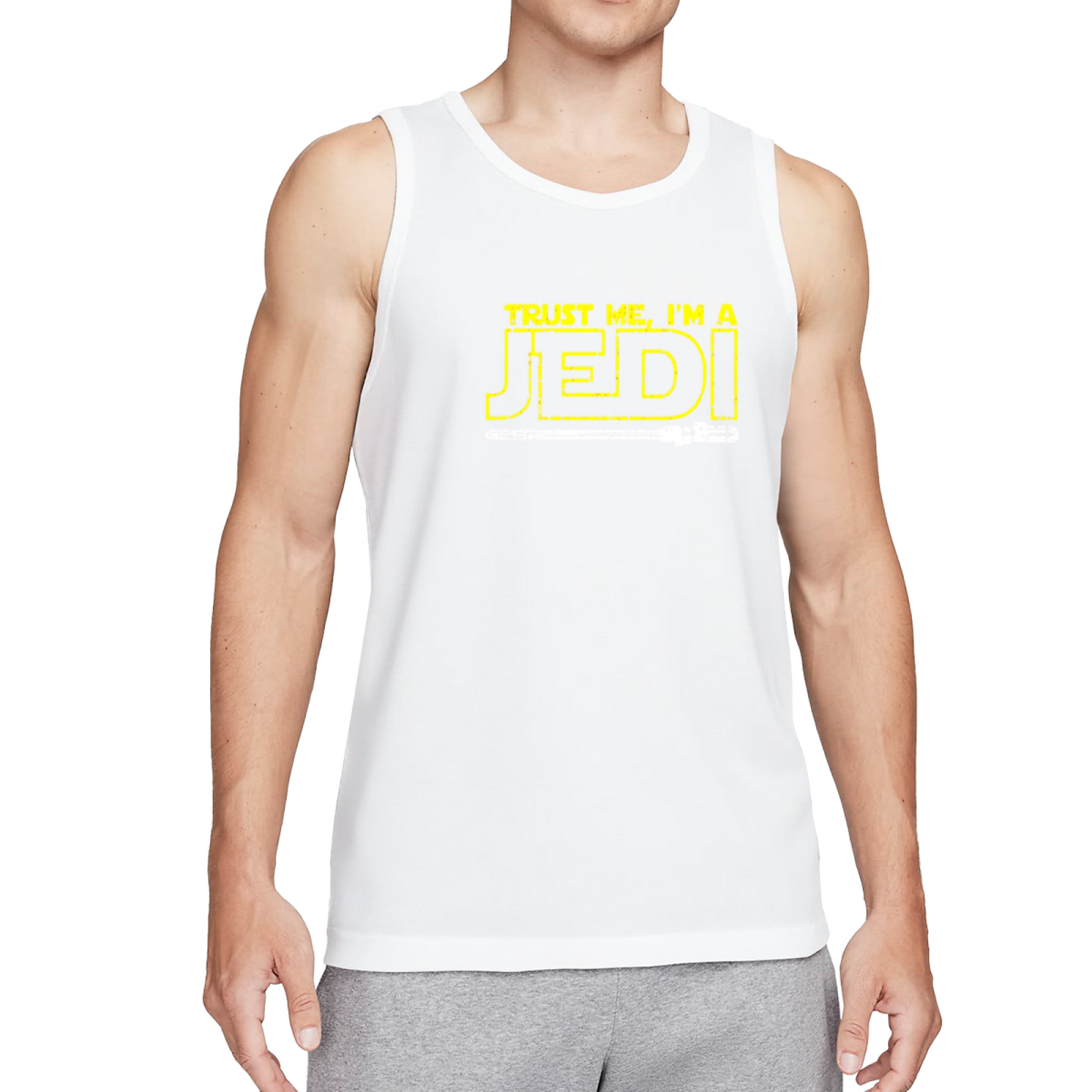 Trust Me I¡¯m A Jedi Star Wars Retro Movie Tank Top