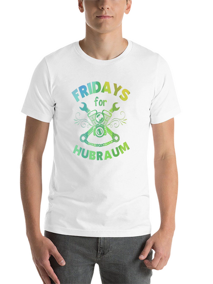 Fridays for Hubraum Mens Black T-Shirt