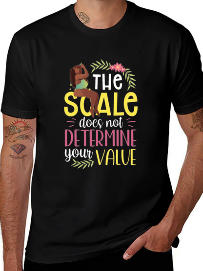 Body Positive T-Shirt: The Scale Doesnt Define You