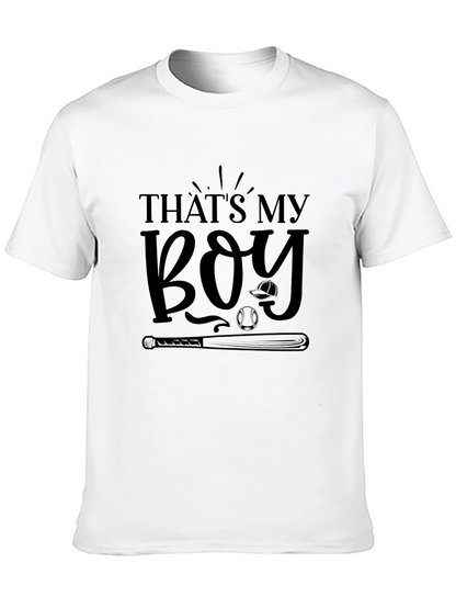 Thats My Boy Baseball Graphic Tee