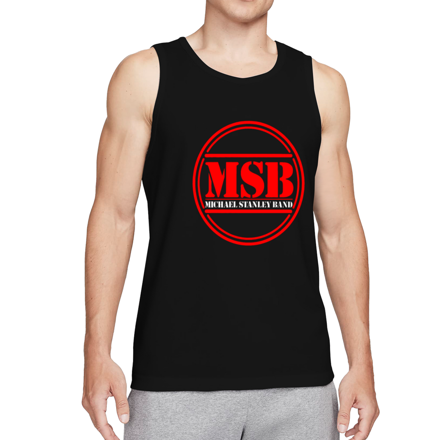 MSB Michael Stanley Band Circle Logo Tank Top